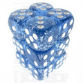TDSO Glitter Blue 12 x D6 Dice Set