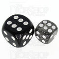 TDSO Glitter Black 12mm D6 Spot Dice