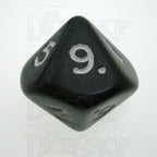 D&G Opaque Black 10 x D10 Dice Set