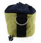 Chasm Vortex Huge Gold High Grade Leather Dice Bag