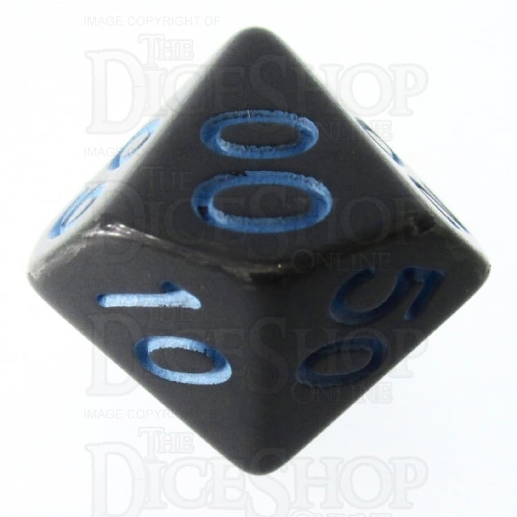 HALF PRICE CLEARANCE Role 4 Initiative Opaque Grey & Blue Percentile Dice