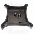 Chasm Leather Folding Dice Tray -  Dark Brown