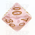 TDSO Iridescent Glitter Pink Percentile Dice