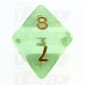 TDSO Iridescent Glitter Green D8 Dice