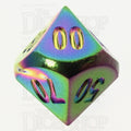 TDSO Metal Iridescent Rainbow Percentile Dice