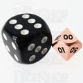 CLEARANCE TDSO Metal Polished Copper MINI 10mm Percentile Dice