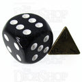TDSO Metal Antique Gold MINI 10mm D4 Dice