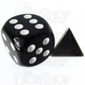 TDSO Metal Antique Silver MINI 10mm D4 Dice