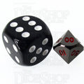 TDSO Metal Black Nickel & Red MINI 10mm Percentile Dice