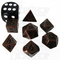 TDSO Metal Antique Copper MINI 10mm 7 Dice Polyset