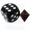 TDSO Metal Antique Copper MINI 10mm D8 Dice