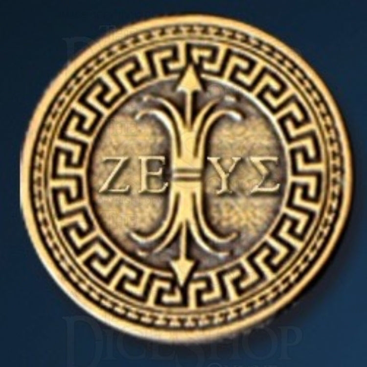 Greek Mythology Legendary Metal Gold Coin