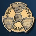 Post Apocalyptic Legendary Metal Gold Coin