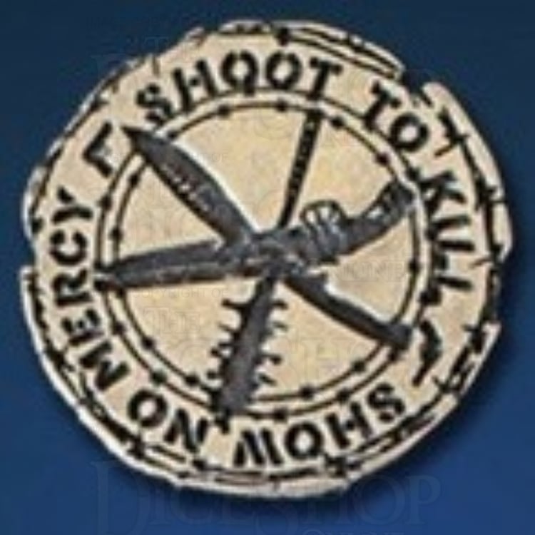 Post Apocalyptic Legendary Metal Silver Coin