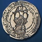 Post Apocalyptic Legendary Metal Silver Coin