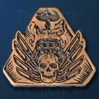Post Apocalyptic Legendary Metal Copper Coin