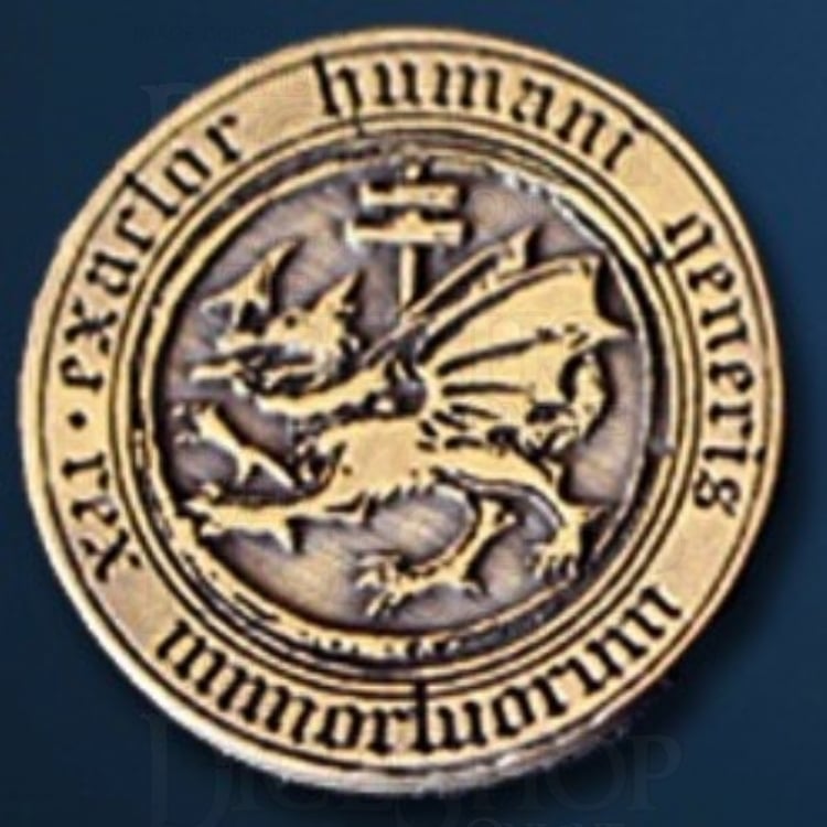 Vampire Legendary Metal Gold Coin