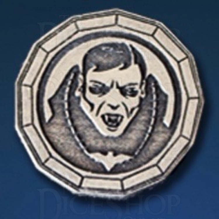 Vampire Legendary Metal Silver Coin