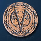 Vampire Legendary Metal Copper Coin