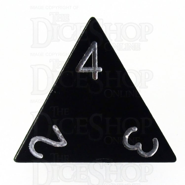 HALF PRICE CLEARANCE TDSO Aluminium Precision Black Dragon D4 Dice