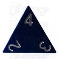 HALF PRICE CLEARANCE TDSO Aluminium Precision Blue Dragon D4 Dice