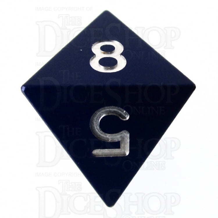 HALF PRICE CLEARANCE TDSO Aluminium Precision Blue Dragon D8 Dice