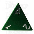 HALF PRICE CLEARANCE TDSO Aluminium Precision Green Dragon D4 Dice