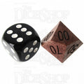 HALF PRICE CLEARANCE TDSO Purple Heart Wooden Percentile Dice - Large