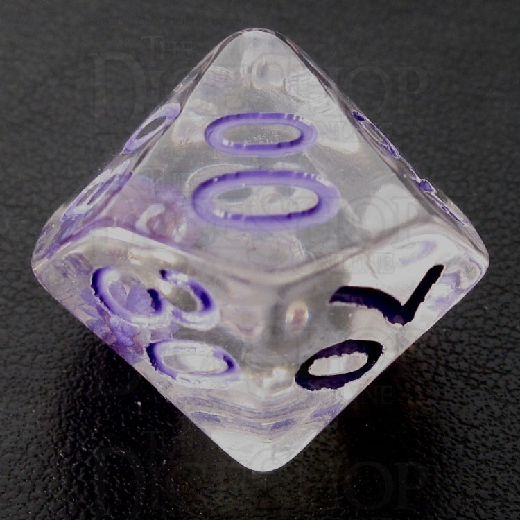 TDSO Encapsulated Flower Purple Percentile Dice