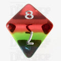 TDSO Layer Transparent Sunset D8 Dice
