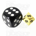 HALF PRICE CLEARANCE TDSO Metal Satin Gold MINI 10mm Percentile Dice