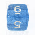 TDSO Glitter Blue D6 Dice