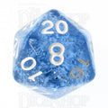 TDSO Glitter Blue D20 Dice