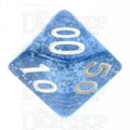 TDSO Glitter Blue Percentile Dice