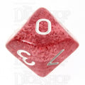TDSO Glitter Red D10 Dice