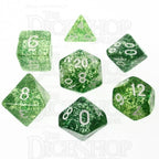 TDSO Glitter Green 7 Dice Polyset