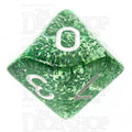 TDSO Glitter Green D10 Dice