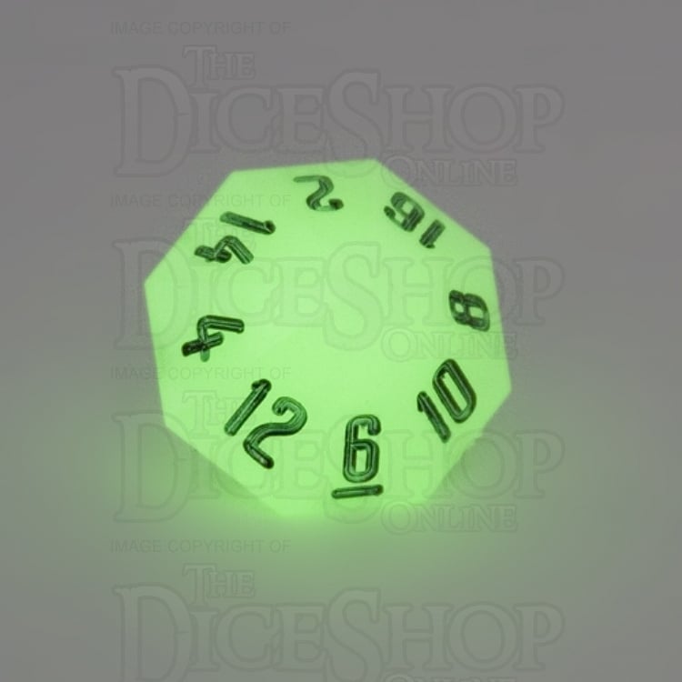 GameScience Glow in the Dark & Black Ink D16 Dice