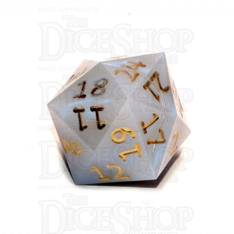 GameScience Blue Opal & Gold Ink D24 Dice