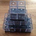 CLEARANCE 25 x Chessex Standard Perspex Plastic Dice Storage Cubes