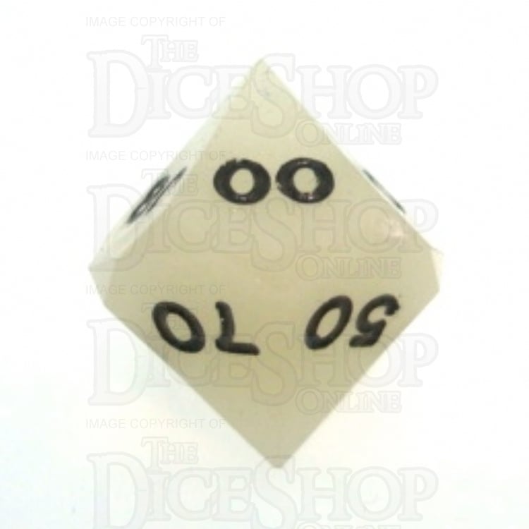 GameScience Glow in the Dark & Black Ink Percentile Dice