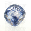 Chessex Nebula Black RIP NOOB Logo D6 Spot Dice