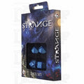 Q Workshop The Strange Blue 4 x Polyhedral Dice Set