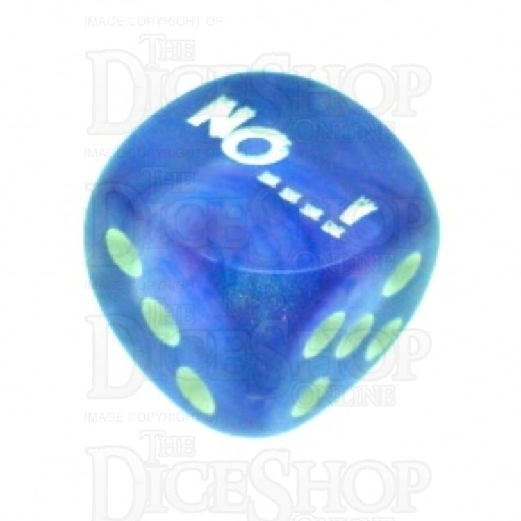 Chessex Borealis Sky Blue NO...! Logo D6 Spot Dice
