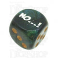 Chessex Scarab Jade NO...! Logo D6 Spot Dice