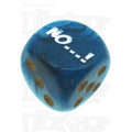 Chessex Phantom Teal NO...! Logo D6 Spot Dice