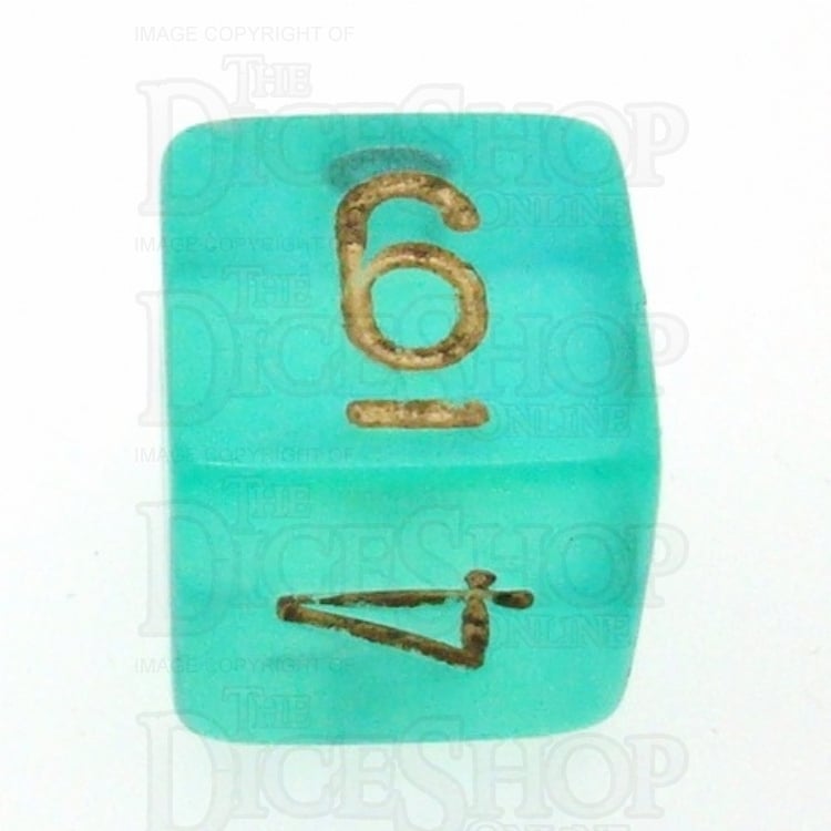 Chessex Borealis NG Light Green D6 Dice - Discontinued