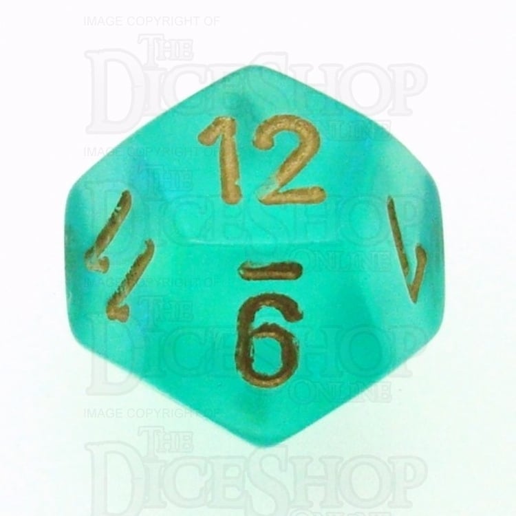 Chessex Borealis NG Light Green D12 Dice - Discontinued
