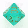Chessex Borealis NG Light Green Percentile Dice - Discontinued