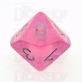 Chessex Borealis NG Pink D10 Dice - Discontinued